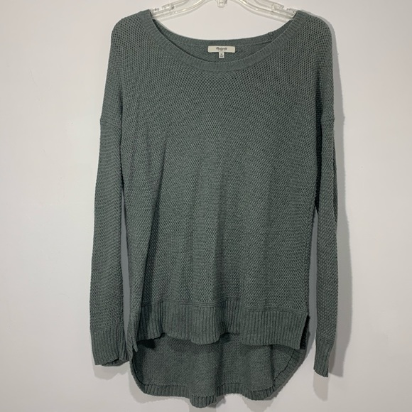 Madewell Sweaters - Madewell Chronicle Texture Pullover Sweater Gray
